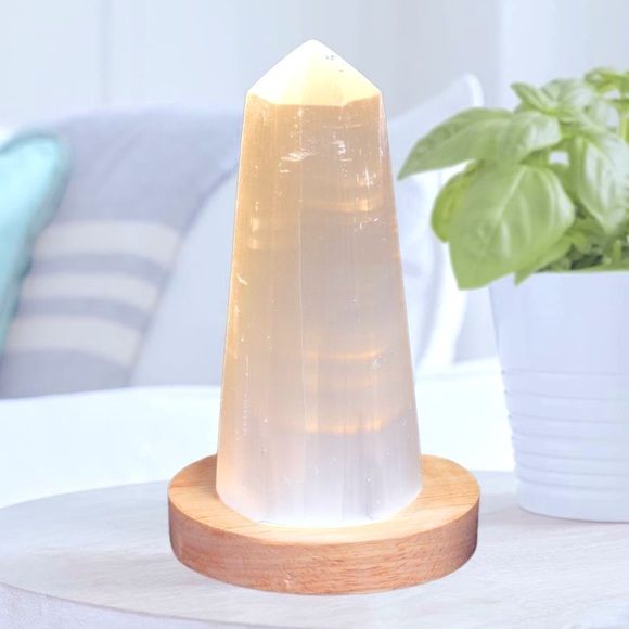 Genuine Selenite tower light - Picture 4 of 15